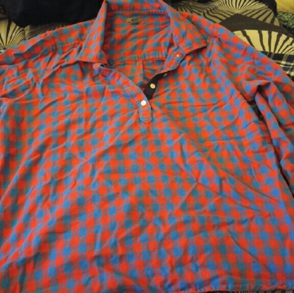 Aerie Plaid Pajama Shirt