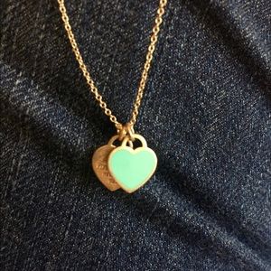 Tiffany & Co. Return To Tiffany Double 💙 Pendant