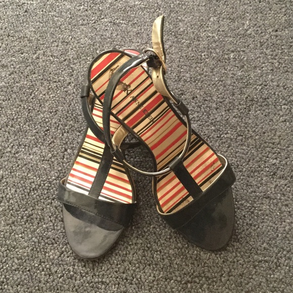 FINAL PRICE 👠💕Anne Klein chunky heels💕 Size 6.5