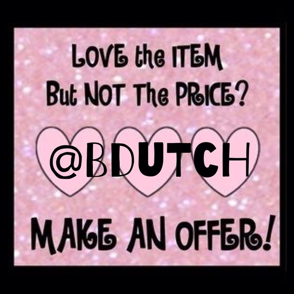 👌🏽 I'm open to reasonable offers! 👌🏽