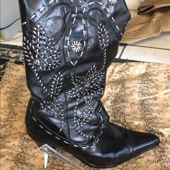 Wild pair cowboy boots
