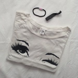 Urban Outfitters White Crop Top