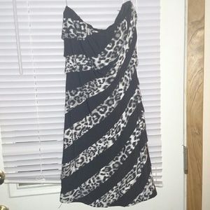 Strapless Mini Dress