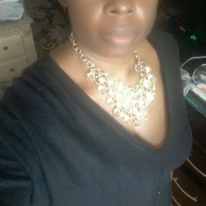 JM Collection v-neck top