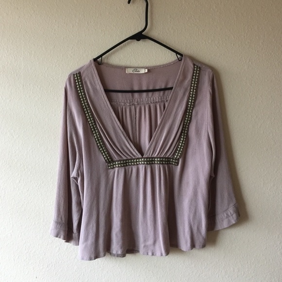 Shirt with tribal print