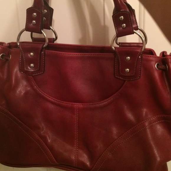 Red Rina Rich Handbag - Picture 2 of 2