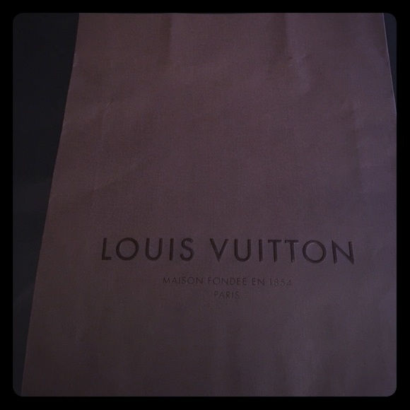Louis Vuitton shopping bag
