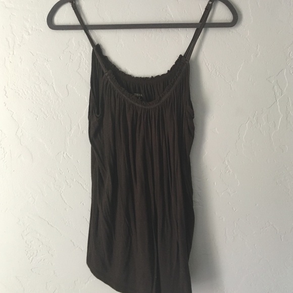 Brown Tank top