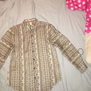 Long sleeve Silk shirt