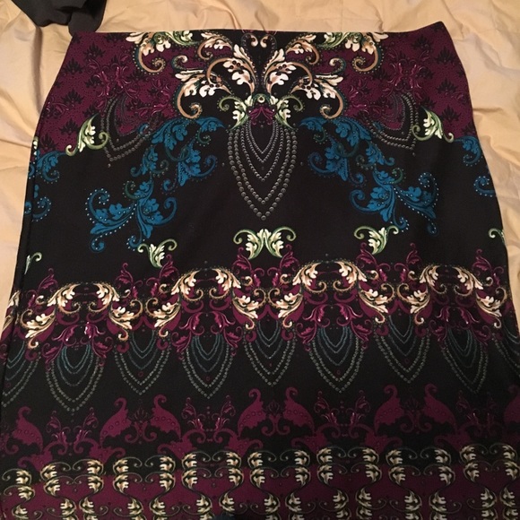 Pull on pencil skirt