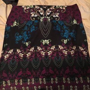 Pull on pencil skirt