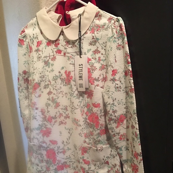 Women's dress, floral print