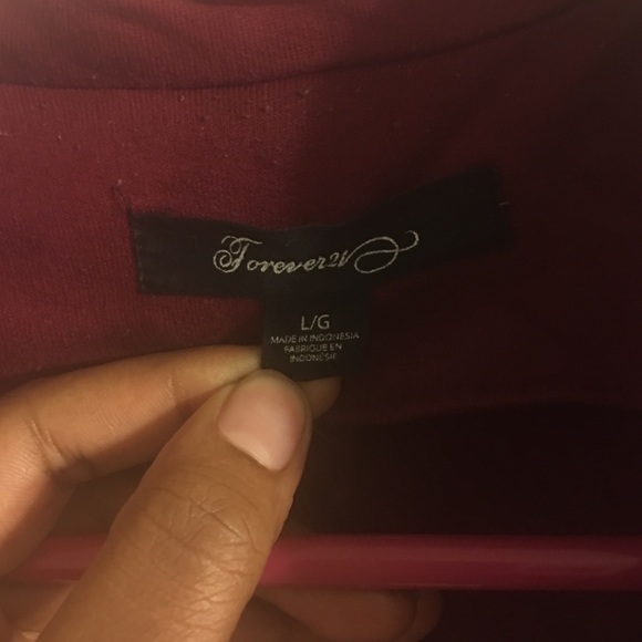 Red Forever21 blazer - Picture 2 of 4