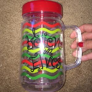 "I believe in Elves" cup.