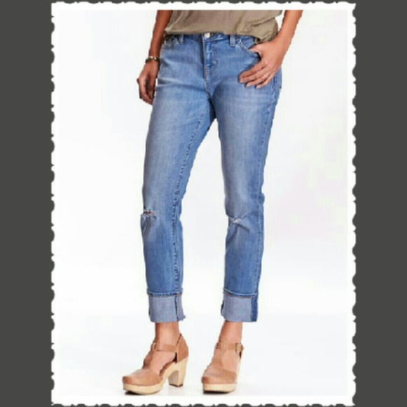 Boyfriend Straight/Droit Fit Jeans