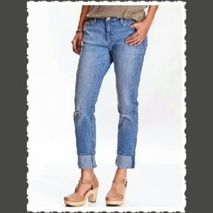 Boyfriend Straight/Droit Fit Jeans