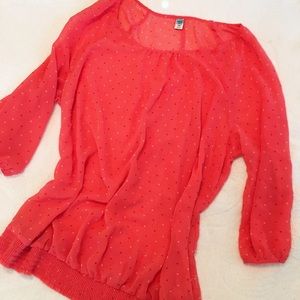 🌺RE-POSH CORAL MATERNITY TOP🌺