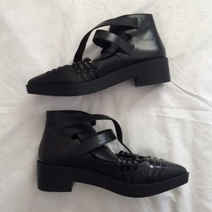 Topshop Black Ankle Boots