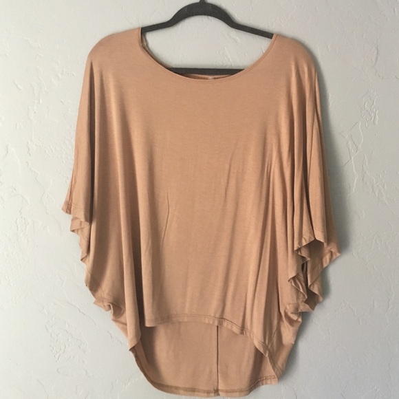 3/4 open sleeve top
