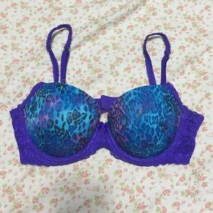 •ON HOLD• Cheetah print push up bra