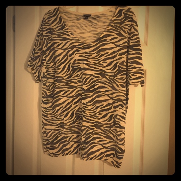 Cruise Wear!!! Torrid zebra print top