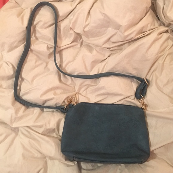 Sea green / emerald green crossbody purse 💙⚡️