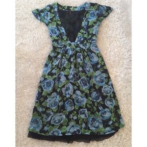 Free People 100% Silk Dress