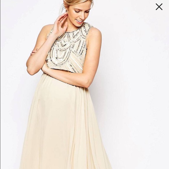 Mid length asos maternity dress. NWT