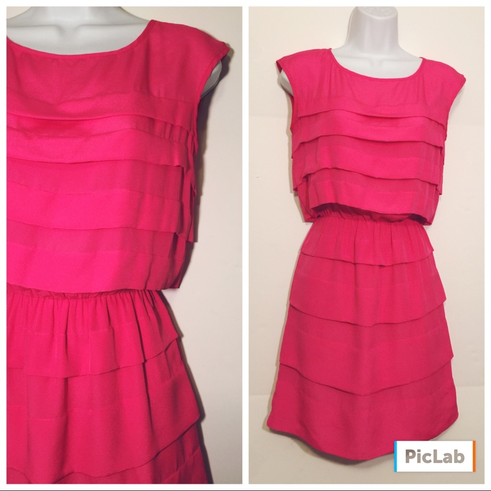 Gianni Bini Hot Pink Dress