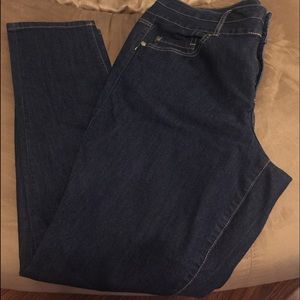 Dark wash skinny jeans | Torrid size 20