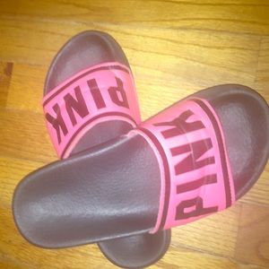 PINK Victoria Secret Slides ❤️