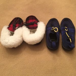 "SOLD" 3T/4T Ralph Lauren Polo Slippers only