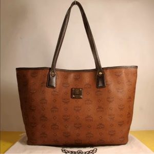 Authentic mcm dog bone tote