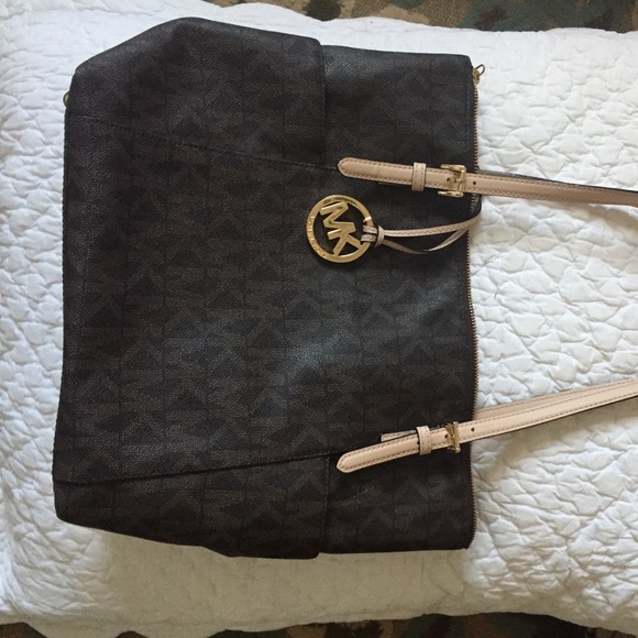 Michael Kors Brown/Gold Purse