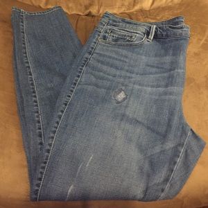 A.n.a light wash jeggings | size 20