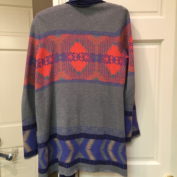 Cynthia Vincent Aztec Cardigan - Picture 2 of 6