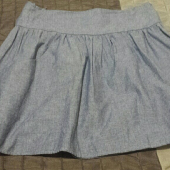 Jean mini skirt