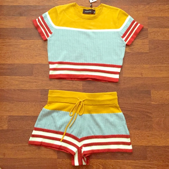 🚫SOLD🚫MINKPINK 2 piece color block set!