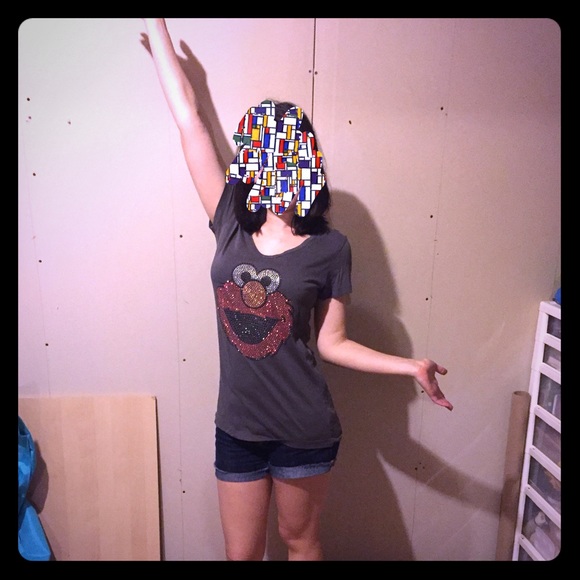 Elmo Rhinestone Tee