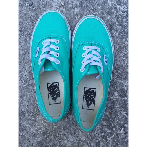 Seafoam Green Vans