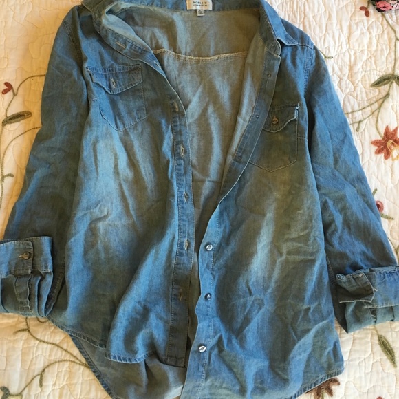Denim Button Down