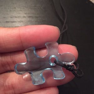 Swarovski Crystal puzzle necklace