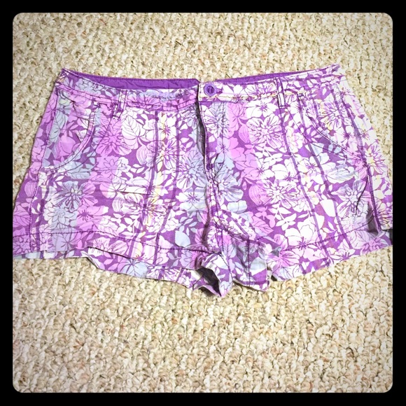 Tropical shorts size 9/10