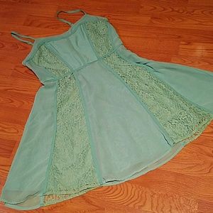 Teal Lauren Conrad dress