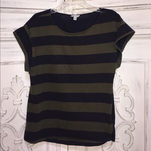 Navy & Hunter Green Short Sleeve Shirt