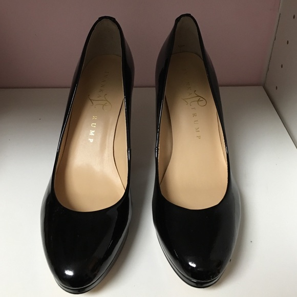 Ivanka Trump Black Paten Heels