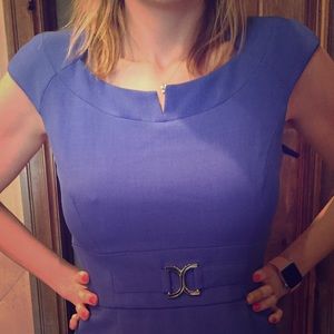 Blue tahari dress