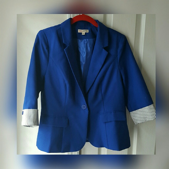 Blue blazer, size L