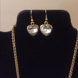 Jewelry - SALE Host Pick🌹Heart Gold Plated Set Jewelry - SALE Host Pick🌹Heart Gold Plated Set
