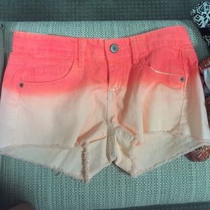 Ombré shorts